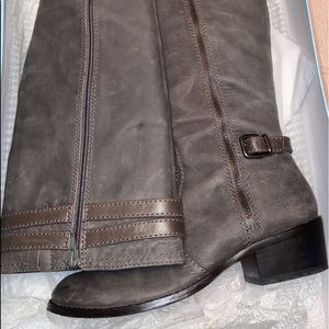 Grey Antonio Melani Knee High Boots